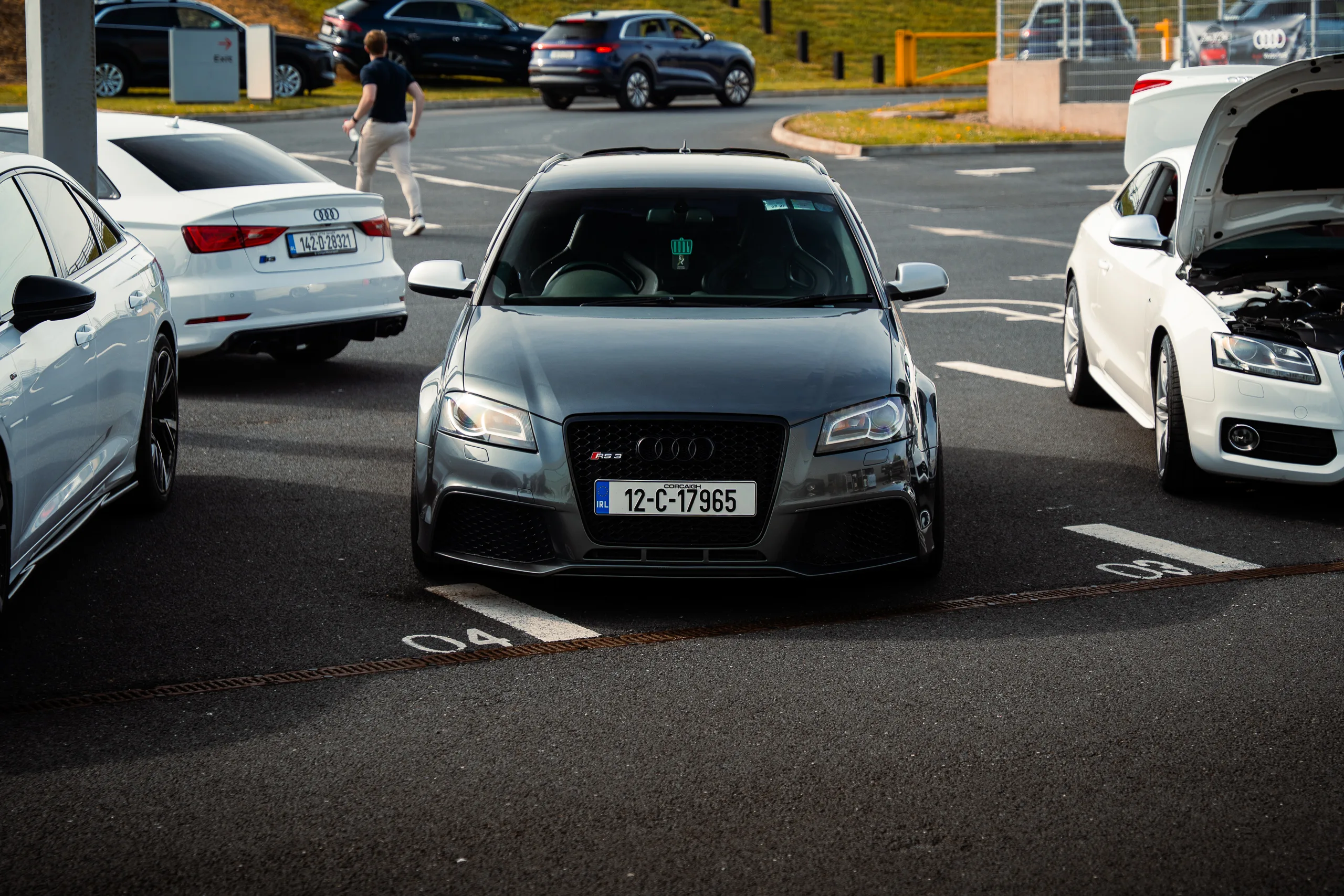 Audi Heritage Day 2026 &mdash; classic Audi cars on display at Audi Waterford event