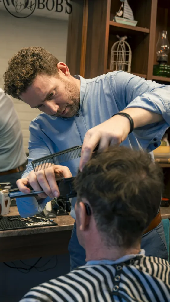 Barber Bobs branding and marketing campaign by TN Media