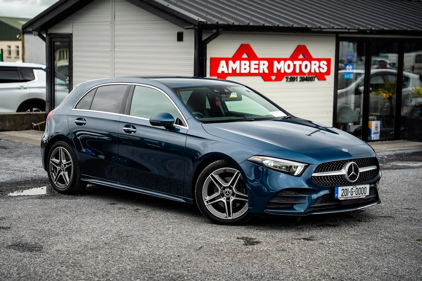 Mercedes A-Class photographed for Amber Motors — TN Media automotive content