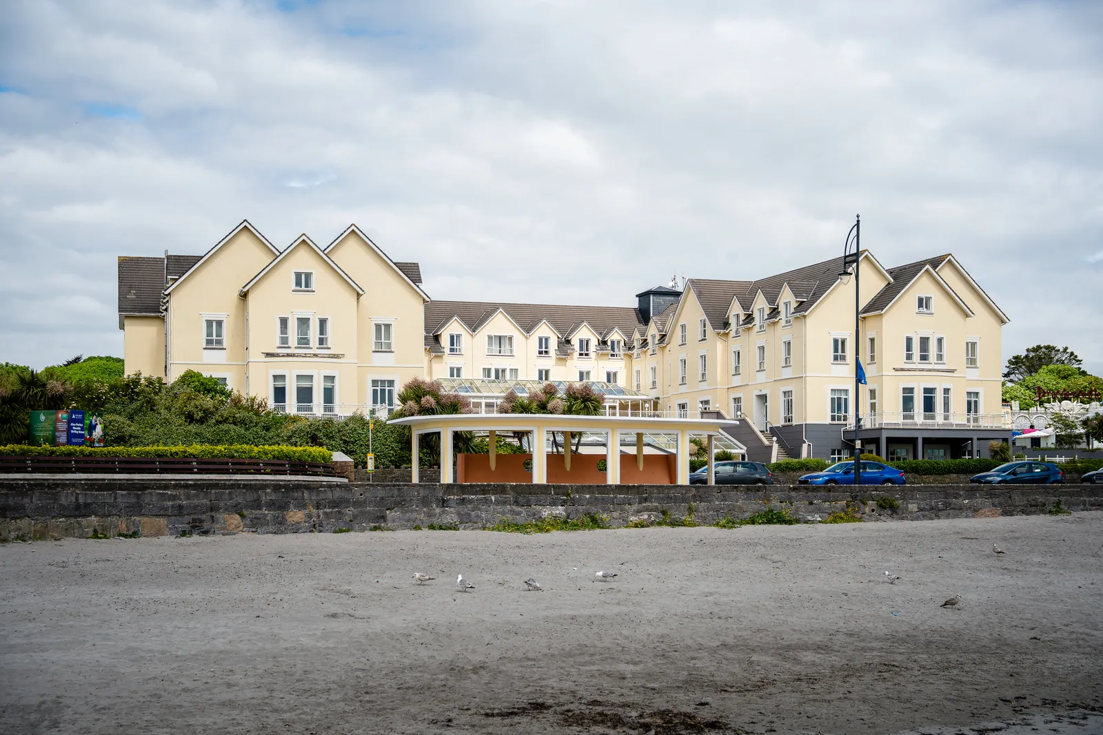 Galway Bay Hotel exterior on Salthill seafront — Embrace the Wild campaign by TN Media